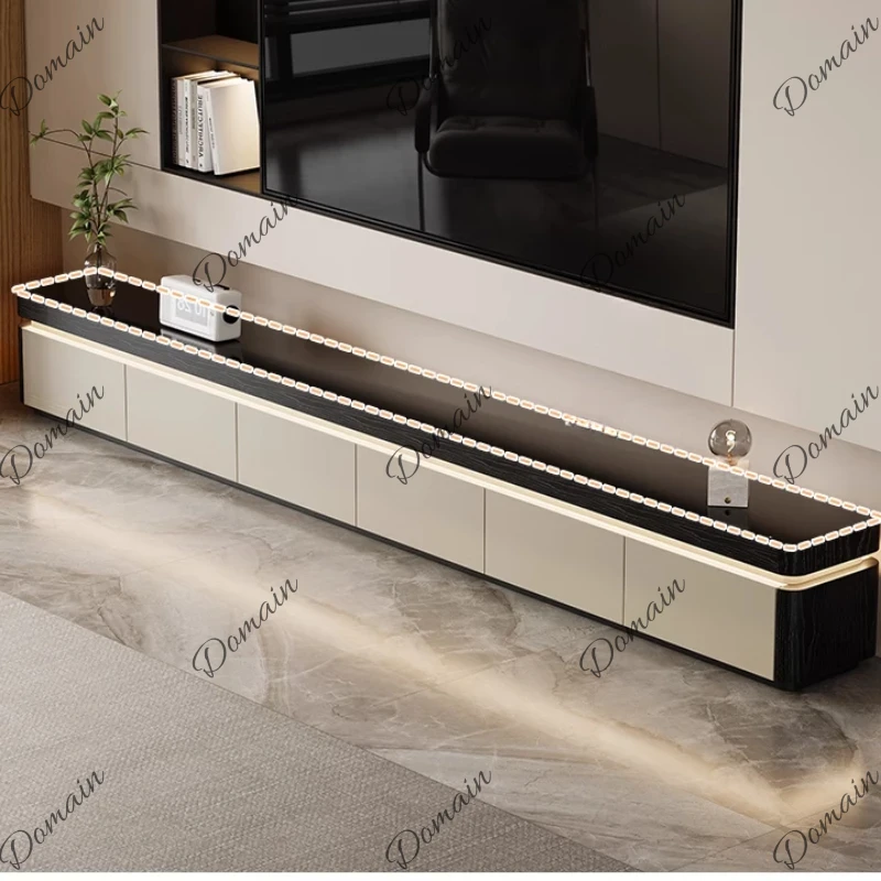 Sustainable Living Is - Elegante Mobile TV Salvaspazio in Materiali