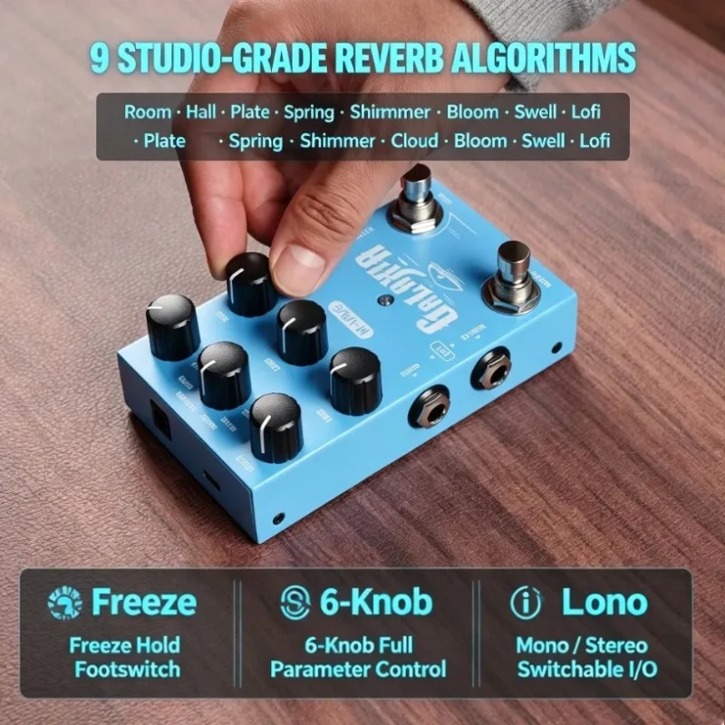 Pedale per Chitarra M-VAVE Rev - Sustainable Living Is recensione e prezzo